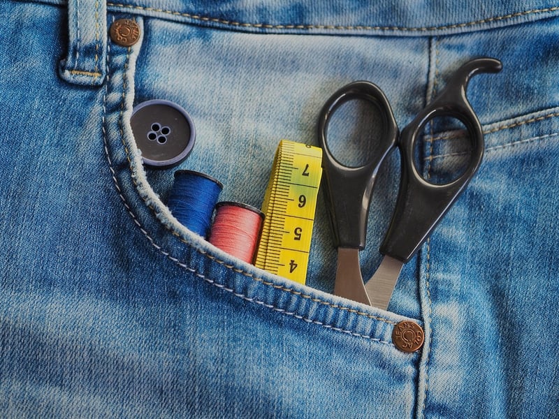 Denim Pocket Organizer